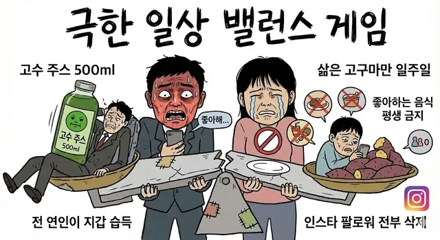 극한 일상 밸런스 게임