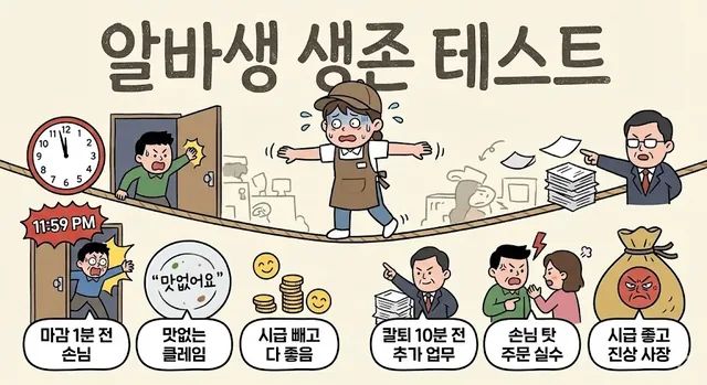알바생 생존 테스트 💀