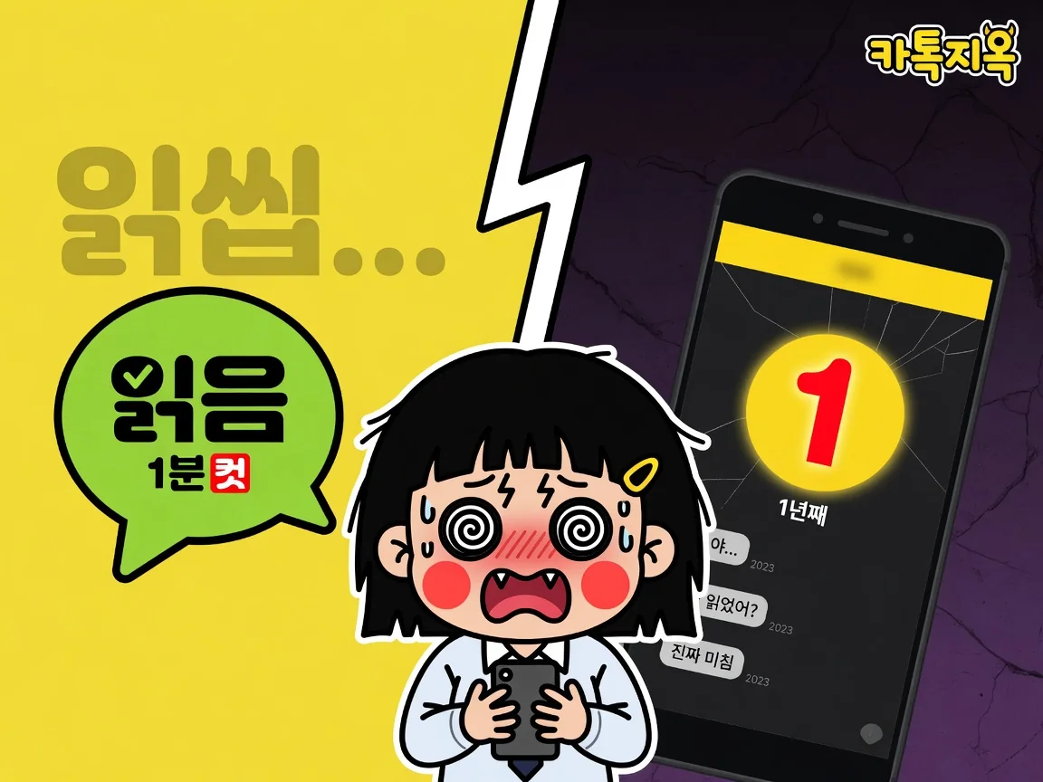 📱 읽씹 vs 안읽씹! 카톡 지옥 밸런스