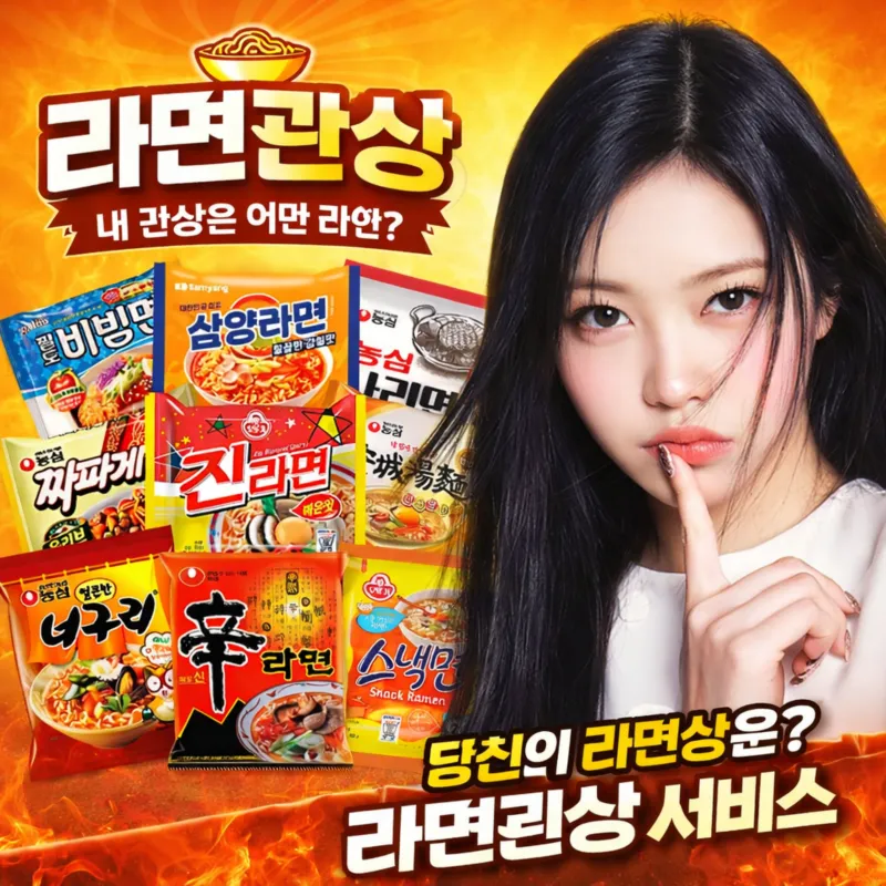 AI 라면 관상 분석기