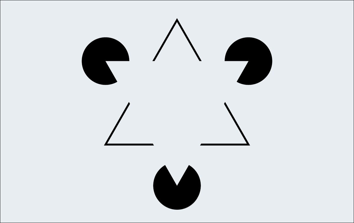 카니차의 삼각형 착시