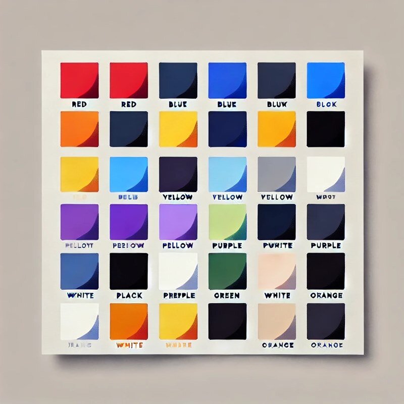 좋아하는 색깔로 보는 내면 심리 테스트