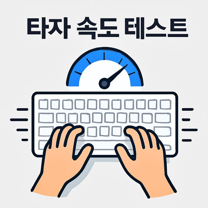 타자 속도 테스트
