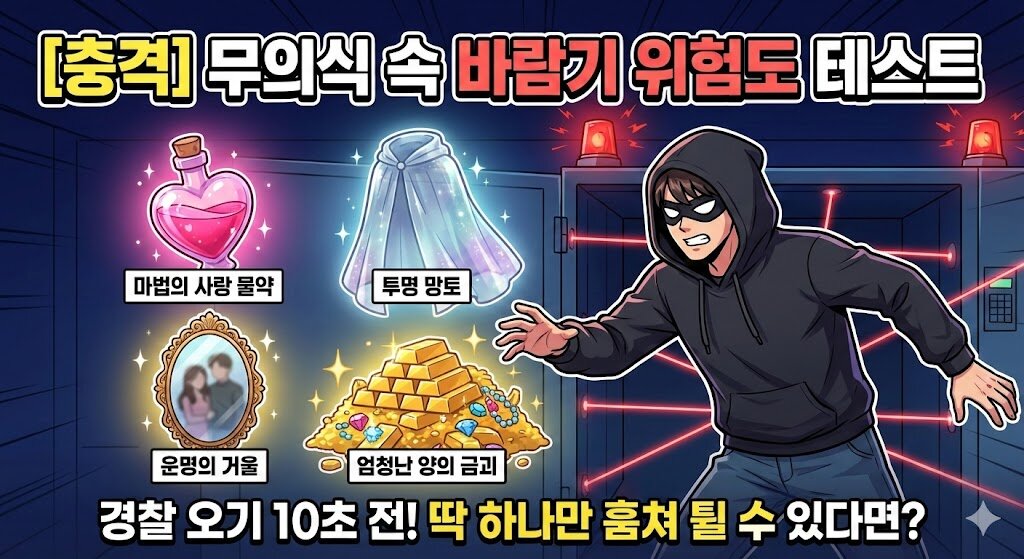 내 무의식 속에는 '난봉꾼'이 살고 있을까? (바람기 위험도 ㄷㄷ)