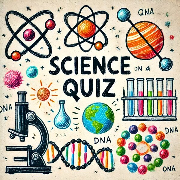 중학교 수준의 과학 상식 퀴즈 맞추기 (객관식)