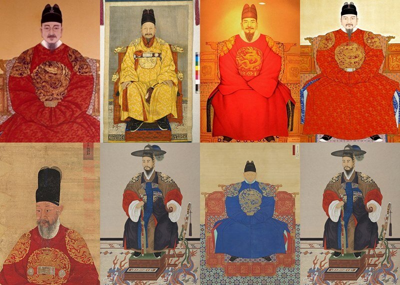 조선 왕조 어진(초상화) 보고 이름 맞추기 - 지락실닷컴