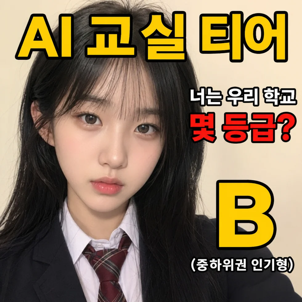 AI 교실 티어 — 너는 우리 학교 몇 등급?