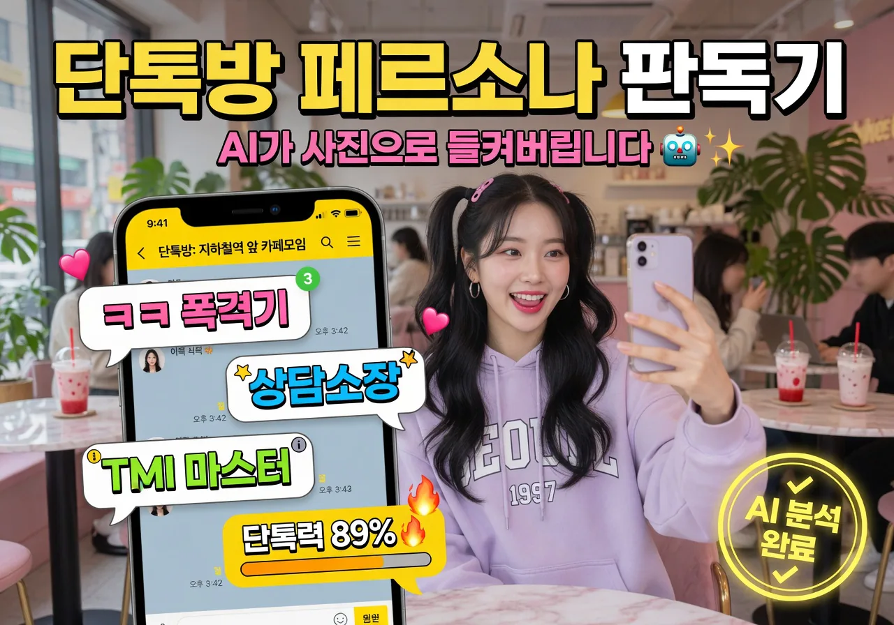 단톡방 페르소나 판독기