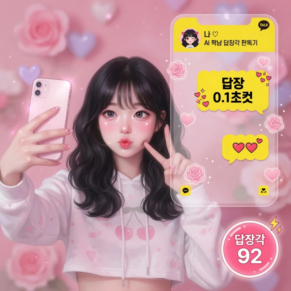 AI 짝남 답장각 판독기 - 내 프사, 읽씹상일까 설렘상일까?