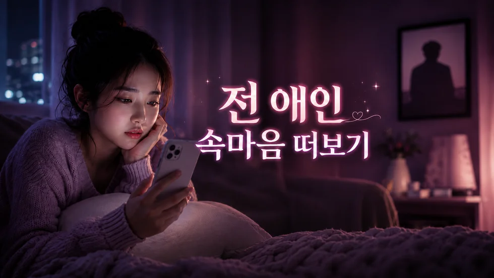 AI 전 애인 속마음 떠보기