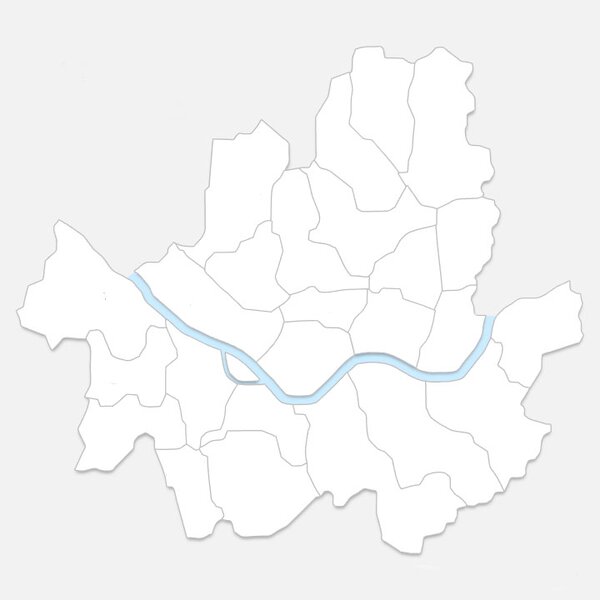 서울 지도로 구 이름 맞추기