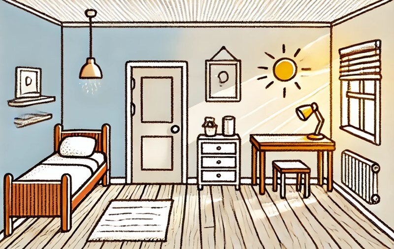 방 그림 심리 테스트