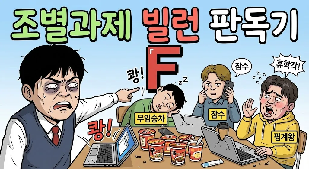 조별과제 빌런 판독기 🤯