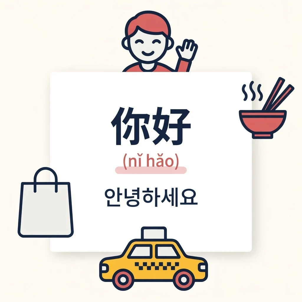생활 중국어 회화 퀴즈 50