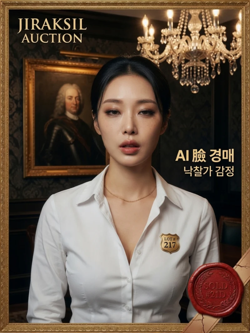 AI 얼굴 경매가 — 내 비주얼, 경매장에서 얼마에 낙찰될까?