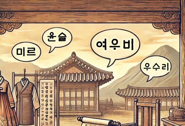순우리말, 옛말 맞추기 퀴즈!