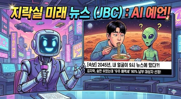 AI [속보] 2045년, 내 얼굴이 9시 뉴스에 떴다?! 📺 (AI 미래 예언)