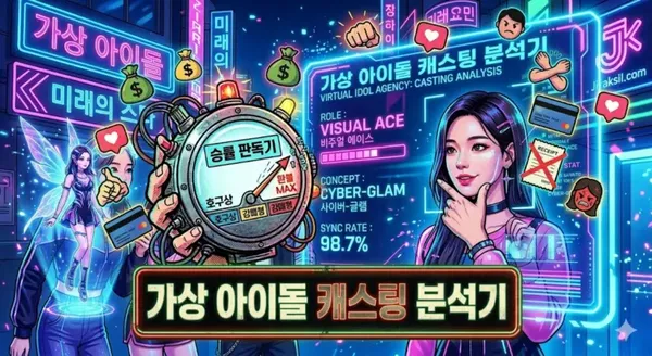 AI 가상 아이돌 캐스팅 분석기