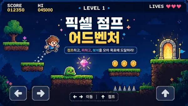 픽셀 점프 어드벤처
