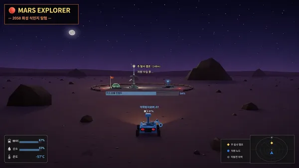 MARS EXPLORER — 2058 화성 식민지 탐험