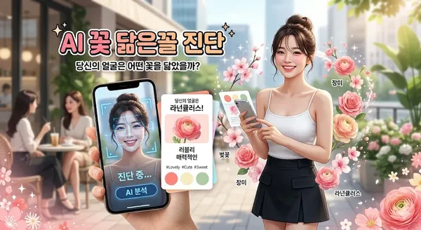 AI 꽃 닮은꼴 진단 🌸