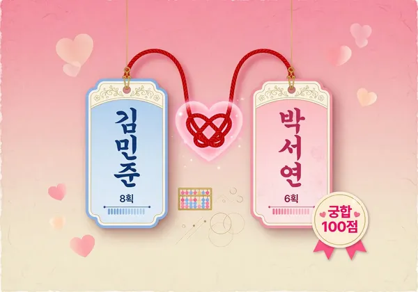 이름 궁합 테스트