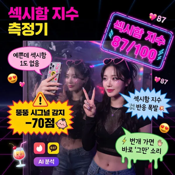 AI 섹시함 지수 측정기