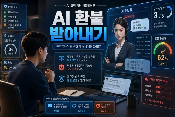 AI 환불 받아내기