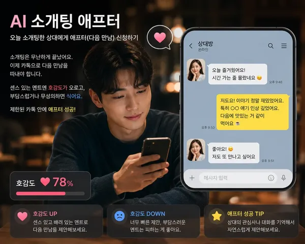 AI 소개팅 애프터