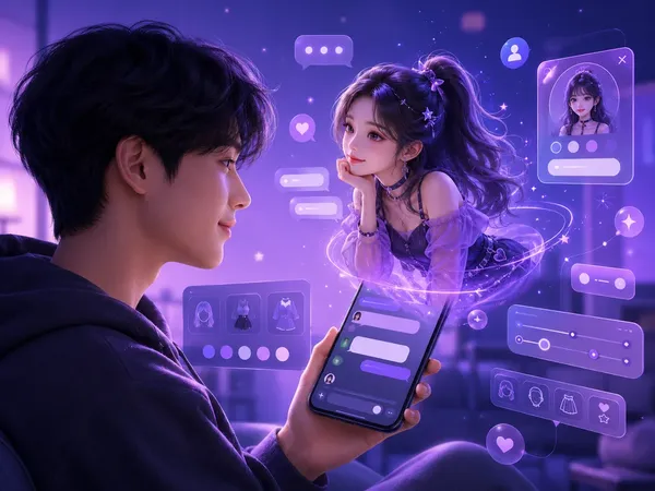 내가 만든 캐릭터와 대화하기