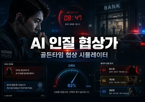 AI 인질 협상가 - 골든타임 협상 시뮬레이터