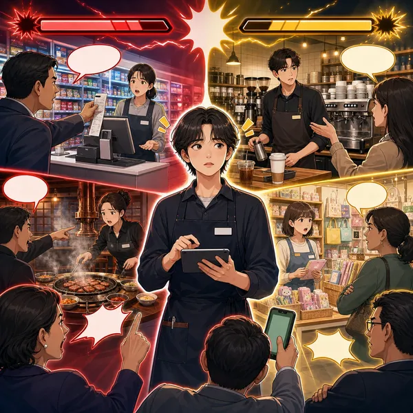 AI 알바 시작하기 - 오늘의 빌런 손님과 대결