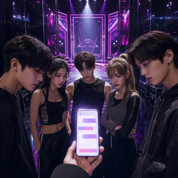 AI 아이돌 데뷔조 단톡방 - 최종 센터를 차지하라