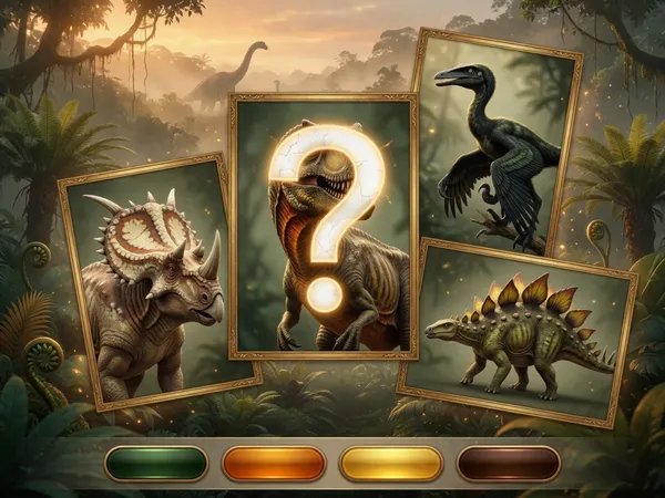 공룡 이름 맞추기 게임 - 공룡 사진 보고 이름 맞추기 퀴즈 🦖