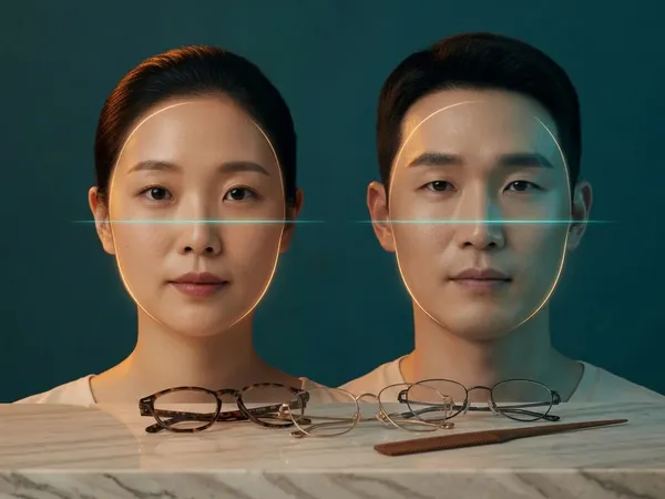 AI 얼굴형 테스트 - 내 얼굴형 진단과 어울리는 헤어스타일·안경 추천