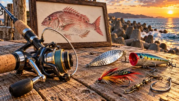 낚시 퀴즈 - 이 루어 이름 뭐게? 릴·찌·채비, 손맛 아는 꾼만 푸는 33문제 🎣